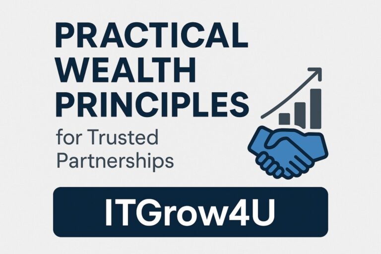 ITGrow4U practical wealth principles for trusted partnerships