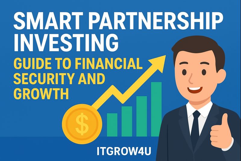 Smart Partnership Investing guide for financial security and long term growth by ITGrow4U