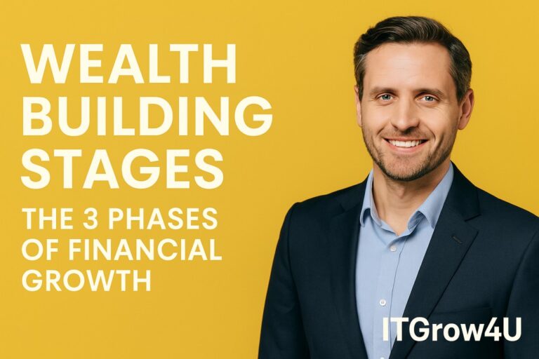 Wealth Building Stages guide by ITGrow4U for smart financial growth