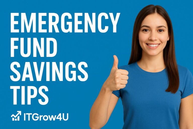 Emergency Fund Savings Tips for Low-Income Families – ITGrowU